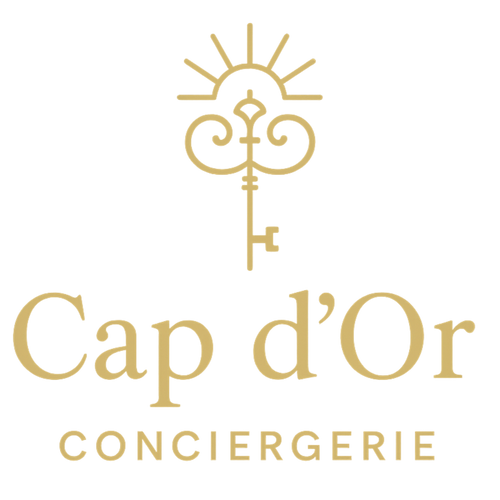 Logo Cap d’Or Conciergerie – conciergerie haut de gamme Antibes